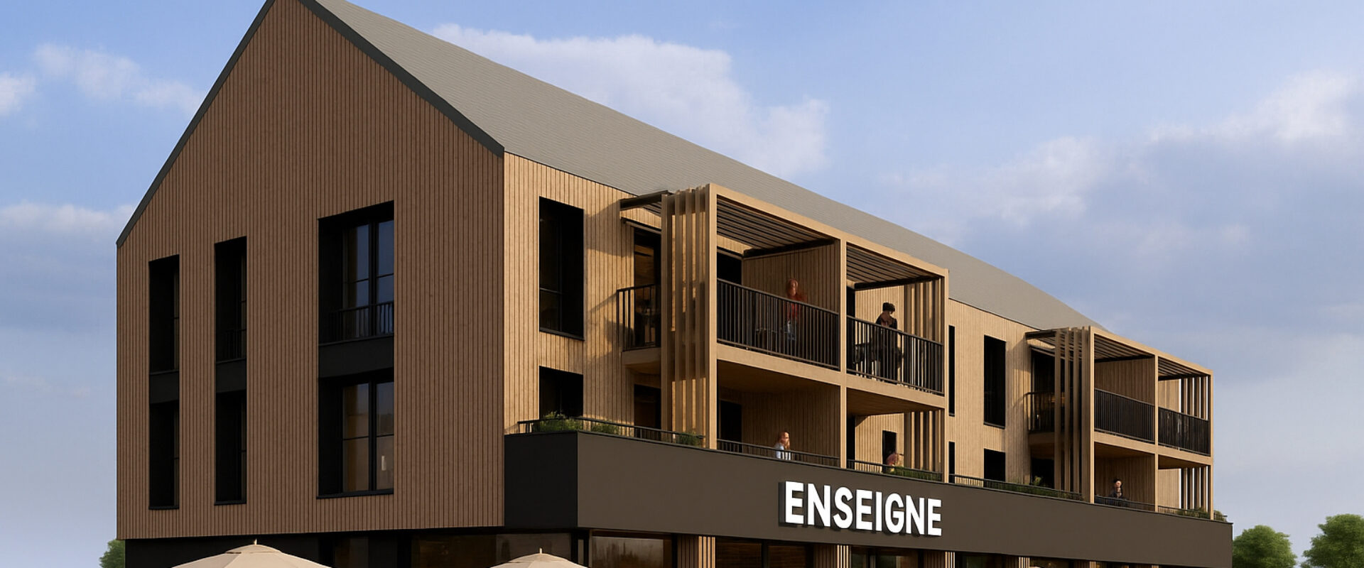 Le Groupe Commespace dévoile une résidence mixte d’usages « Les Terrasses du Verger » à Planguenoual