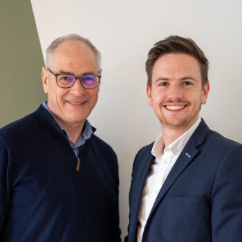 Philippe GUENOT, Gérant de Commespace et Antoine GUENOT, Directeur Général Adjoint de Commespace