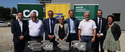 Le Groupe Commespace accompagne La Poste Immobilier, foncière du Groupe La Poste dans la réalisation de la future plateforme de distribution de Lamballe-Armor.