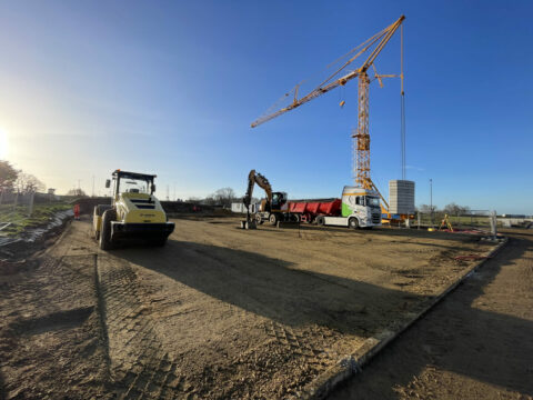 Début des travaux du nouveau Campus IBEP à Morlaix réalisé par Commespace