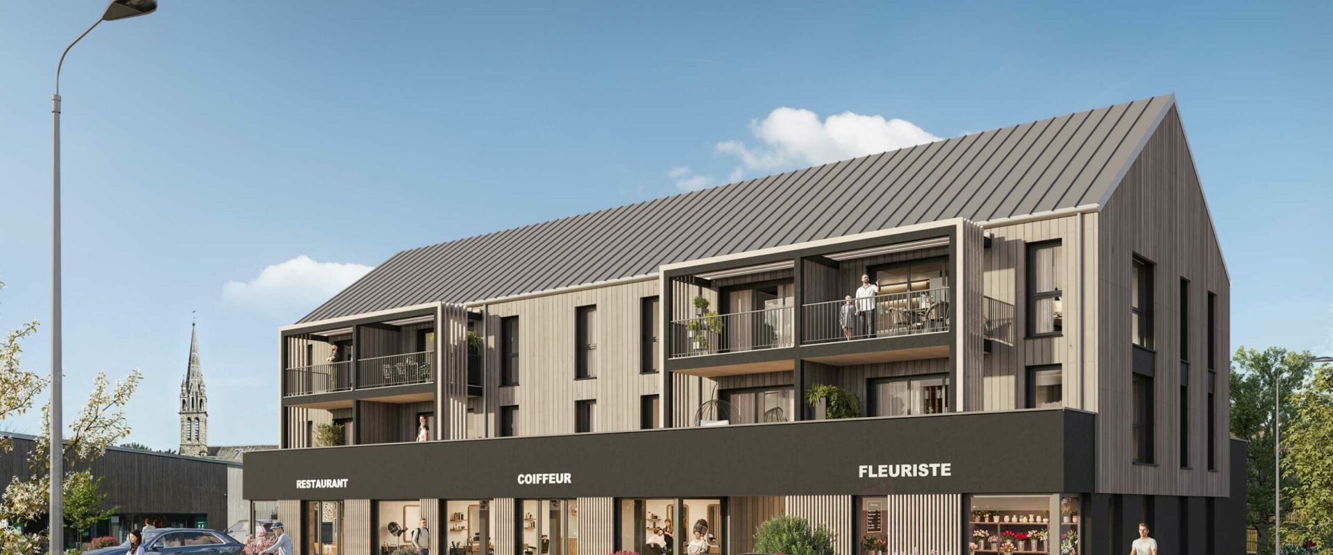 Le Groupe Commespace dévoile une résidence mixte d’usages « Les Terrasses du Verger » à Planguenoual