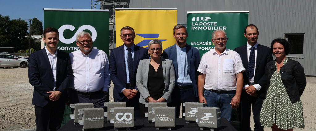 Nouvelle plateforme La Poste à Lamballe | Groupe Commespace